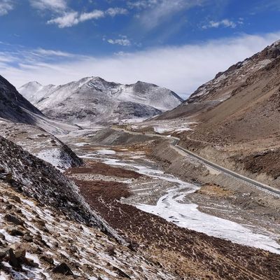 The hill was definitely worth climbing

#china #tibet #mountains #landscape #snow